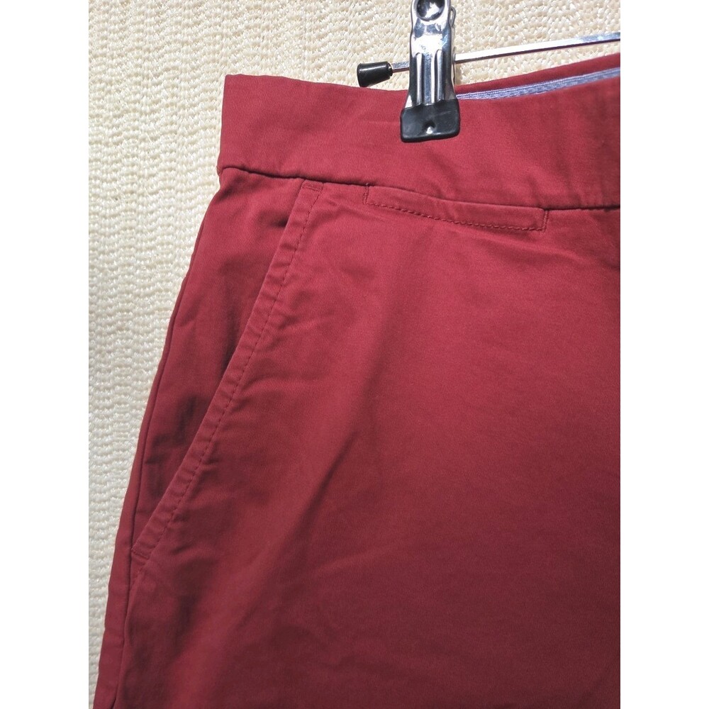 Tommy Hilfiger Men's The Flex Slim Fit Chino Size 36/30 Terra Cotta Preppy - Picture 4 of 6